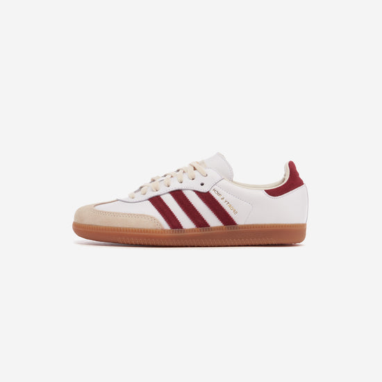 adidas Samba Sporty & Rich White Collegiate Burgundy