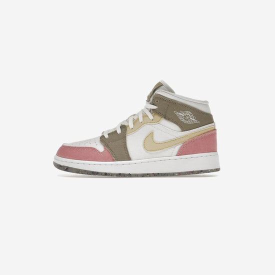 Air Jordan 1 Mid GS Pastel Grind