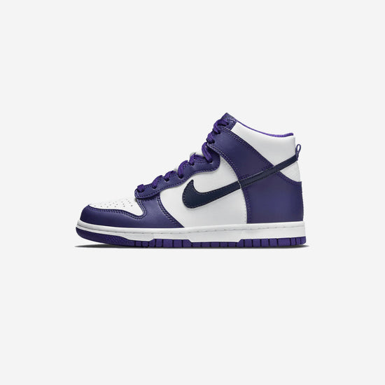 Nike Dunk High Electro Purple Midnight Navy (GS)