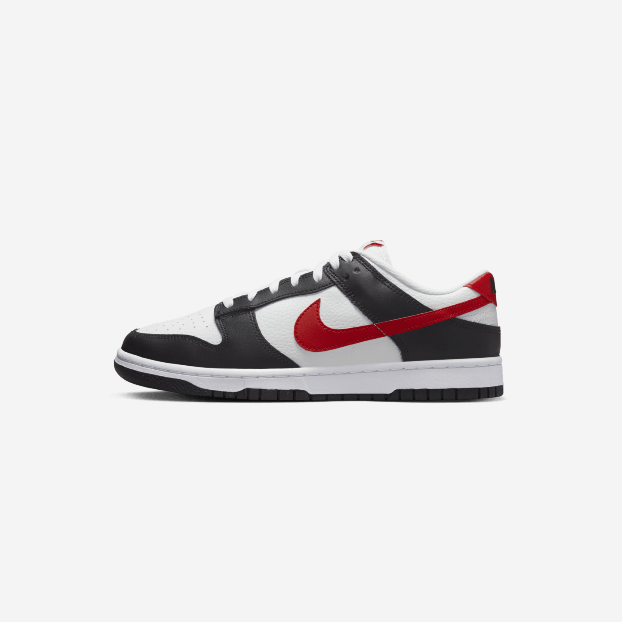 Nike Dunk Low Retro Red Swoosh Panda